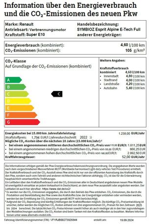 Renault Symbioz E-Tech Full Hybrid 145 105 kW image number 9