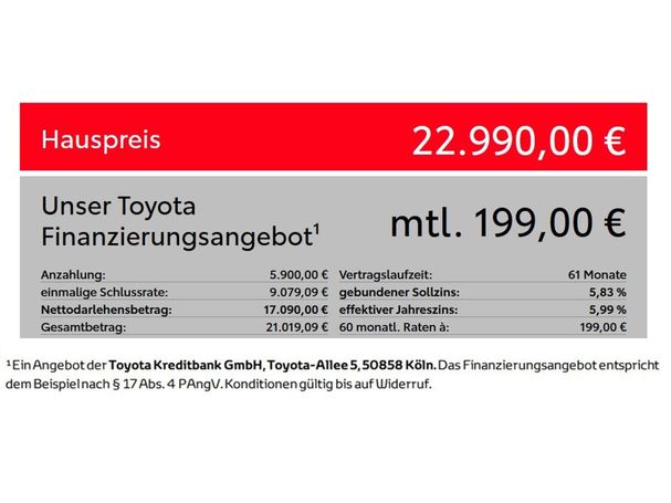 Toyota Yaris 1.5 Hybrid 85 kW image number 18