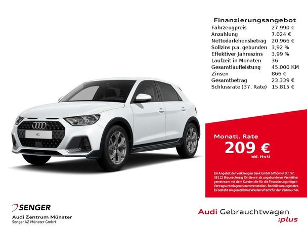 Audi A1 30 TFSI S tronic Allstreet 81 kW image number 2