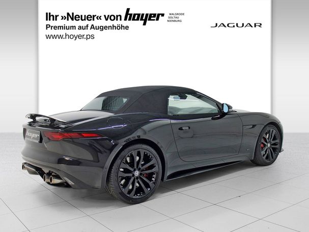 Jaguar F-Type Cabriolet P450 331 kW image number 3