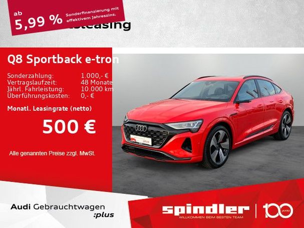 Audi Q8 e-tron S-line Sportback 300 kW image number 5