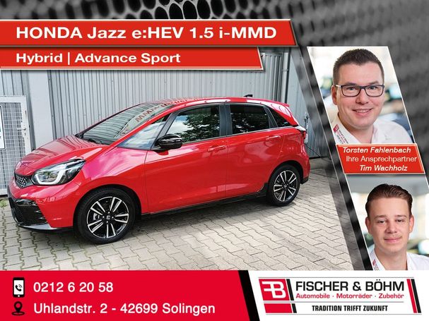 Honda Jazz 1.5 i-MMD Advance Sport 90 kW image number 5