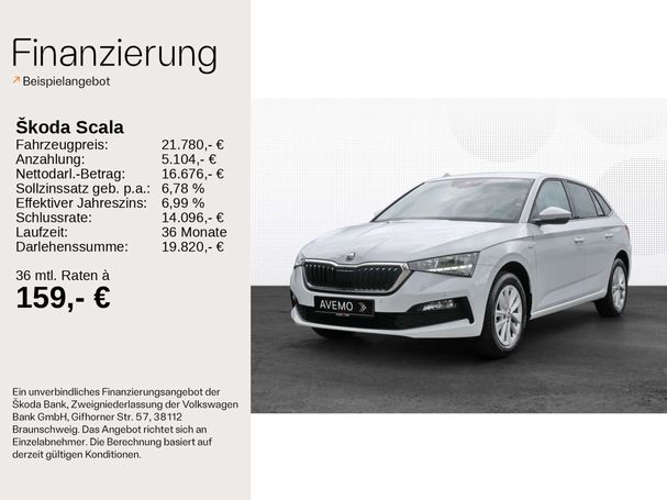 Skoda Scala 1.0 TSI Ambition 81 kW image number 5